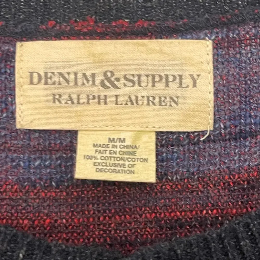 Ralph Lauren Denim & Supply Azteca Sweater Size Medium